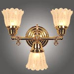 Model NS20 Electric Wall Sconce 3 Light Version