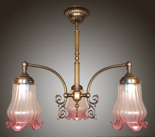 Model NSH5 Victorian Short Ceiling Lighting Fixture